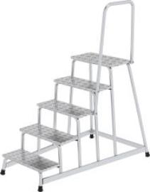 Alu-Arbeitspodest mit Handlauf, starr Produktbild