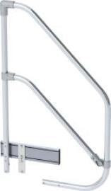 Alu-Geländer einseitig passend für 3 Stufen Produktbild