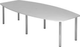 Konferenztisch 280x130 cmDekor Grau Produktbild