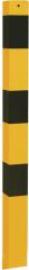 Absperrpfosten gelb/schw H900xD89 mm ortsfest zum Einbetonieren Produktbild