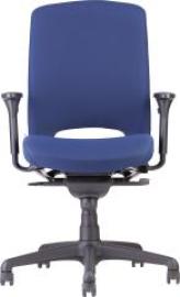 Schwerlastdrehstuhl 180kgattivo blau Produktbild