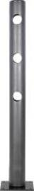 Mittelpfosten für Geländer Delta H1200xD110 mm schwarz Produktbild
