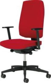 Bürodrehstuhl rot favorite 441-3 m Arml. Produktbild