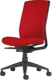 Bürodrehstuhl rot genius II 452-1 ohne Armlehnen Produktbild