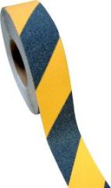 Anti-Rutsch Klebeband Gripfoot schwarz/gelb B50mm x L18,3 m Produktbild