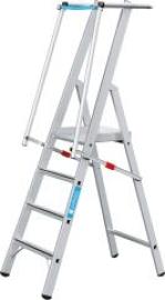 Plattformleiter ZAP Safemaster S 4 Stufen Plattformhöhe 1,06 m Arbeitshöhe 3,06 m Produktbild