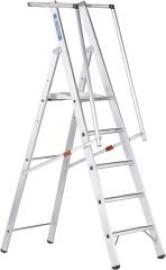 Plattformleiter ZAP Safemaster S 5 Stufen Plattformhöhe 1,32 m Arbeitshöhe 3,32 m ZARGES Produktbild