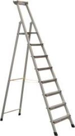 Stufenleiter XLstep S 8 Stufen Plattformhöhe 1,99 m Arbeitshöhe 4,00 m ZARGES Produktbild
