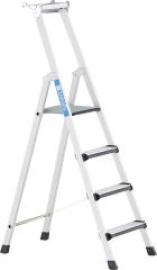 Stehleiter Comfortstep S 4 Stufen Plattformhöhe 1,00 m Arbeitshöhe 3,00 m Produktbild