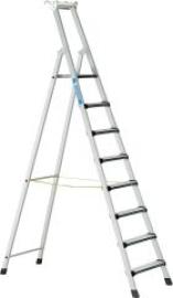 Stehleiter Comfortstep S 8 Stufen Plattformhöhe 2,00 m Arbeitshöhe 4,00 m Produktbild