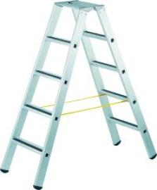Stufenleiter R13step B 2x5 Stufen Leiterlänge 1,42 m Arbeitshöhe 2,80 m Produktbild