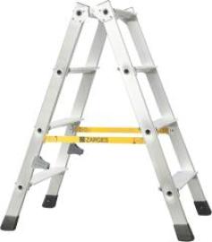 Stehleiter Nova B 2x4 Stufen Leiterlänge 0,91 m Arbeitshöhe 2,30 m ZARGES Produktbild