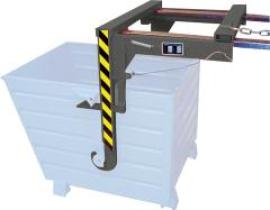 Traverse zum Auskippen BST 200, grau RAL 7005 Produktbild