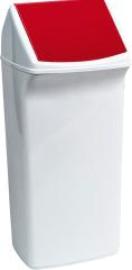 Müllbehälter rot 40 l Fassungsvermögen Produktbild