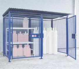 Universalbox B3000xT1500xH2200 mm zinkgrundiert, RAL5002 Produktbild