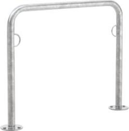 Fahrrad-Anlehnbügel verzinkt, L 1000 mm zum Aufdübeln Produktbild