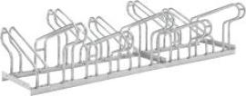 Fahrradparker Hoch/Tief zweiseitig, verzinkt L 1750 mm, 10 Plätze Produktbild