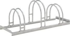 Fahrrad-Bogenparker einseitig, verzinkt L 1050 mm, 3 Plätze Produktbild
