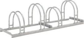 Fahrrad-Bogenparker einseitig, verzinkt L 1400 mm, 4 Plätze Produktbild
