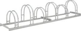 Fahrrad-Bogenparker einseitig, verzinkt L 2100 mm, 6 Plätze Produktbild