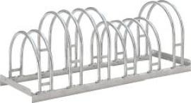 Fahrrad-Bogenparker zweiseitig, verzinkt L 1050 mm, 6 Plätze Produktbild