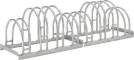 Fahrrad-Bogenparker zweiseitig, verzinkt L 1400 mm, 8 Plätze Produktbild