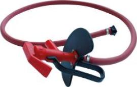 Transferschlauch rot mit Zapfhahn Produktbild