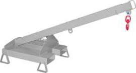 Lastarm LAT 25-1,0 lackiert, Mausgrau Produktbild