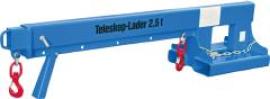 Teleskop-Lader KT 2,5 lackiert, Lichtblau 2160x490x480mm Produktbild