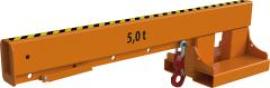 Teleskop-Lader KT-K 5,0 lackiert, Gelborange 2000x500x520mm Produktbild