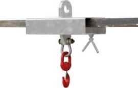 Lasthaken Stapler- Aufsatz für 1 Gabelzinke 400x210x510 mm verz., 1000 kg Produktbild