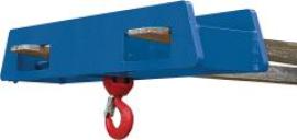 Lasthaken Stapler- Aufsatz über zwei Gabelzinken RAL 5010, 2500 kg Produktbild