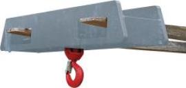 Lasthaken Stapler- Aufsatz über zwei Gabelzinken verz., 5000 kg Produktbild