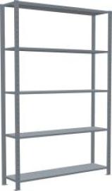 Großfach-Steckregal, verzinkt, Tragkraft 250 kg Produktbild