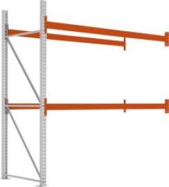 Palettenregal MULTIPAL B2700xT1100xH2700 mm Anbaufeld 9 Plätze Fachlast 2350 kg Produktbild