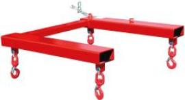 Traverse für Big-Bags TBB-W lackiert Feuerrot Produktbild