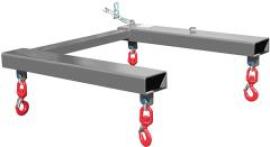 Traverse für Big-Bags TBB-W lackiert Mausgrau Produktbild