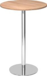 Besprechungstisch rund D800mm H1116mm Nussbaum Produktbild