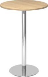 Besprechungstisch rund D800mm H1116mm Eiche Produktbild