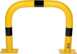Rammschutzbügel B750xH600xD76 mm gelb/schwarz Stahl beschichtet Produktbild