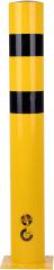 Rammschutzpoller H1200xD159 mm zum Aufdübeln Stahl beschichtet ge/schw Produktbild