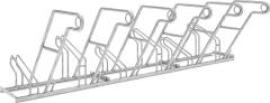 Fahrrad-Anlehnparker einseitig, verzinkt L 3000 mm, 6 Plätze Modell 2600 XBF Produktbild