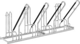 Fahrrad-Anlehnparker einseitig, verzinkt L 2000 mm, 4 Plätze Produktbild