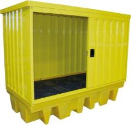 Gefahrstoffdepot für 2 IBC oder 8x205l Fässer Produktbild