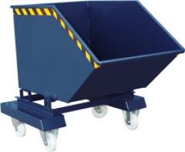 Kastenwagen 250 l B910xT1050xH935 mm RAL5010,Tragkraft 300kg mit Schiebegriff Produktbild