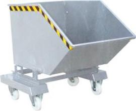 Kastenwagen 500 l B1060xT1330xH1055 mm verzinkt,Tragkraft 300kg mit Schiebegriff Produktbild