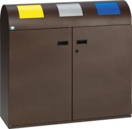 Wertstoffsammelstation WS 100R deeo-brown Produktbild
