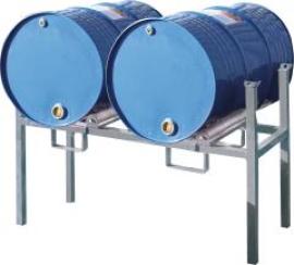 Stapelgestell 2x60l Fass 1420x540x880mm 3012.41 verz. Produktbild