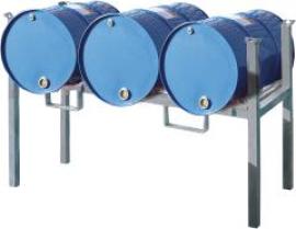Stapelgestell 3x60l Fass 1420x540x880mm 3012.42 verz. Produktbild