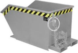 Kippbehälter GU 500 l B780xT1440xH680 mm RAL7005 Tragkraft 1000kg Produktbild